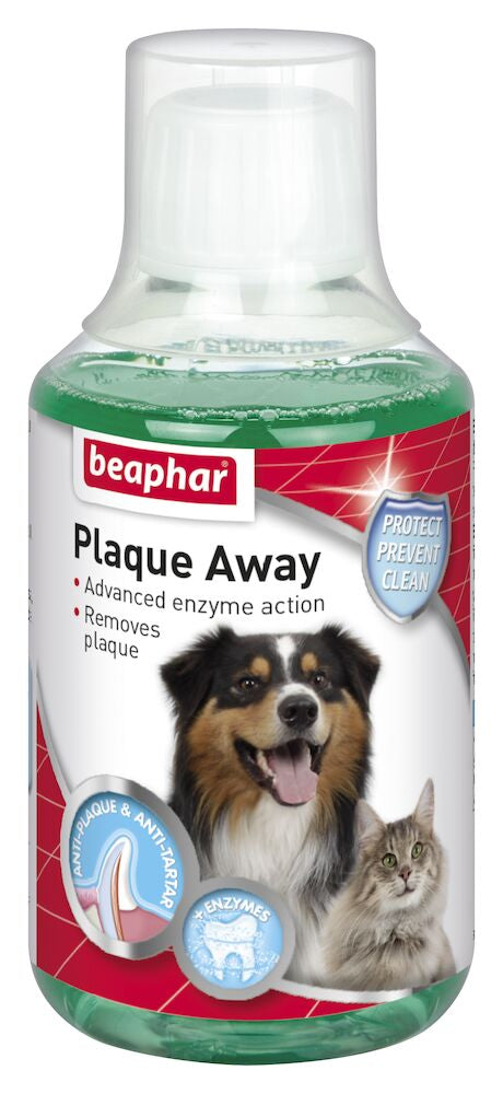 Beaphar - Mouth Wash ( Plaque Away ) For Dogs & Cats - 250 ML