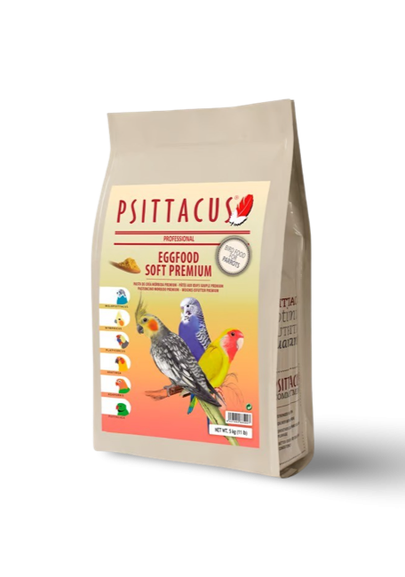 Psittacus - Premium Soft Egg Food 5KG