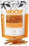 WOOLF - Chicken With Sea-Food Complementary Snacks For Dogs & Cats - 100g