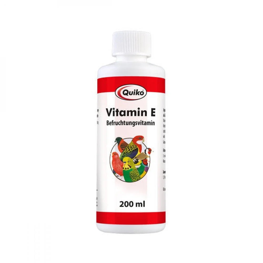 Quiko - Vitamin E liquid: Supplementary food for canaries, parakeets and ornamental birds