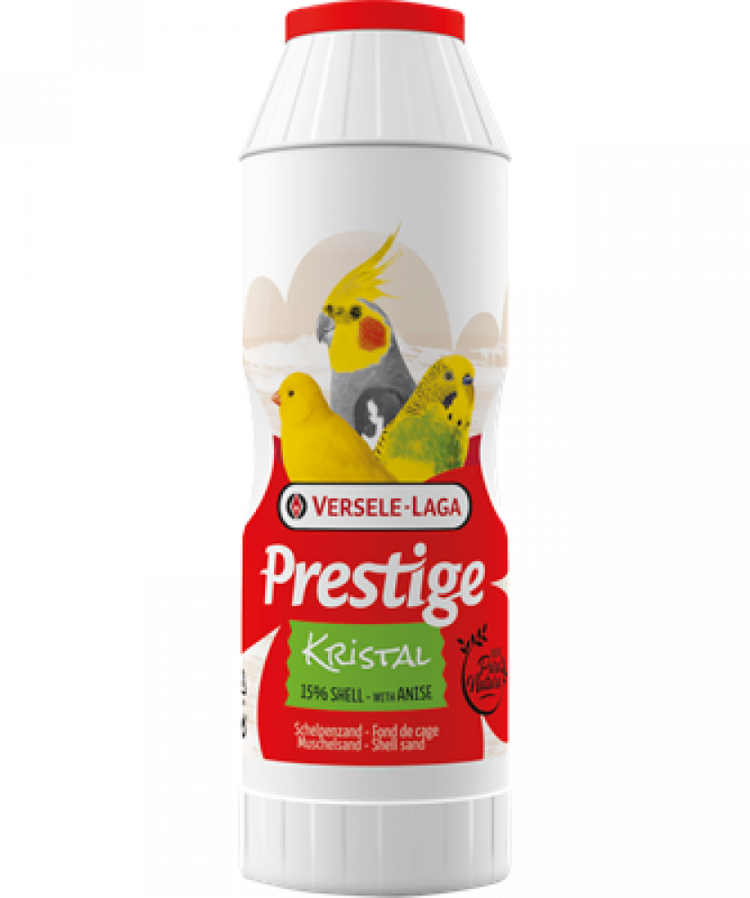 VERSELE LAGA - Prestige Kristal 15% Shell with Anise 2Kg فيرسل لاقا - بريستيج كريستال رمل باليانسون لطيور الزينة