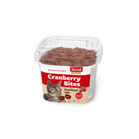 Sanal - Cranberry Bites for Sterilised Cats - 75g