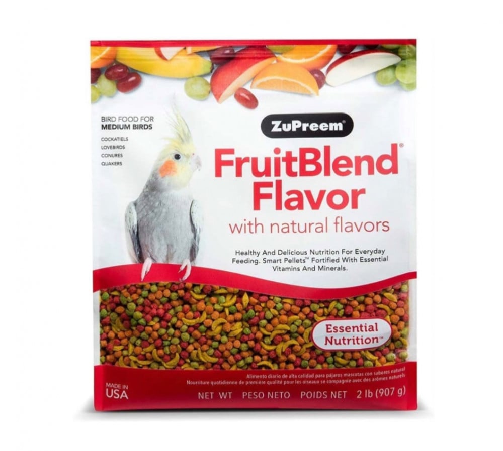 Zupreem - Fruit Blend Flavor For Medium Birds