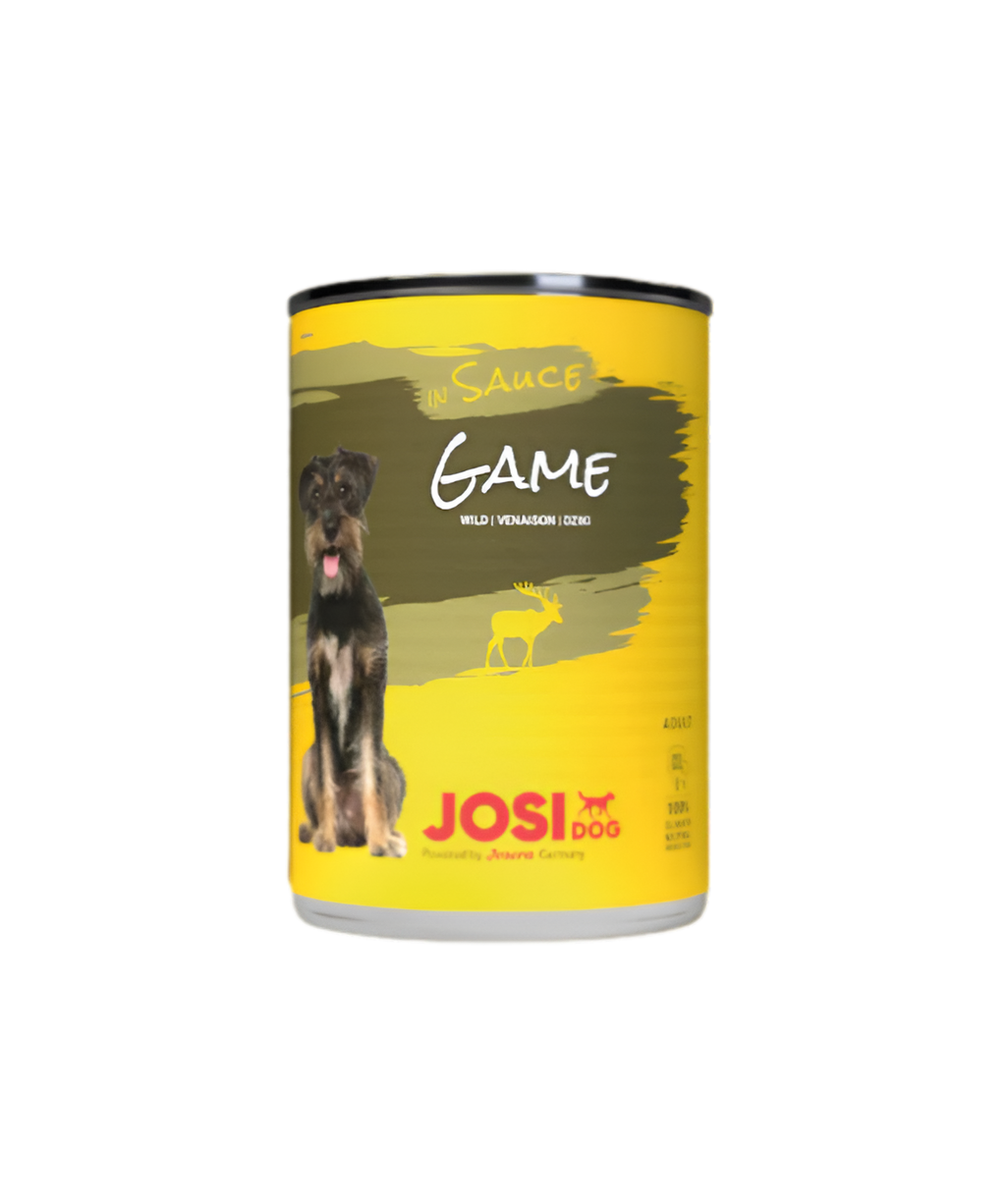 JOSI DOG - Game in Sauce For Adult Dogs - 415g