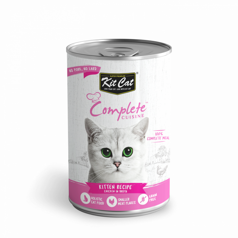 Kit Cat- Kitten Recipe - Chicken in Broth - 150g