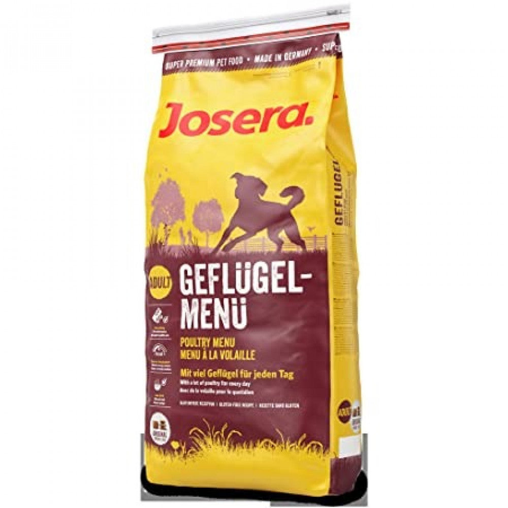 Josera - Poultry Menu for Dogs - GefluGel MENU - 12.5 KG