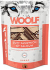 WOOLF - SOFT SANDWICH OF SALMON' Complementary Snacks For Dogs - 100g