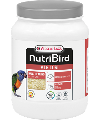 VERSELE LAGA - Nutri Bird A18 LORI 800g - A18  فيرسل لاقا - نوتري بيرد سيريلاك لوري