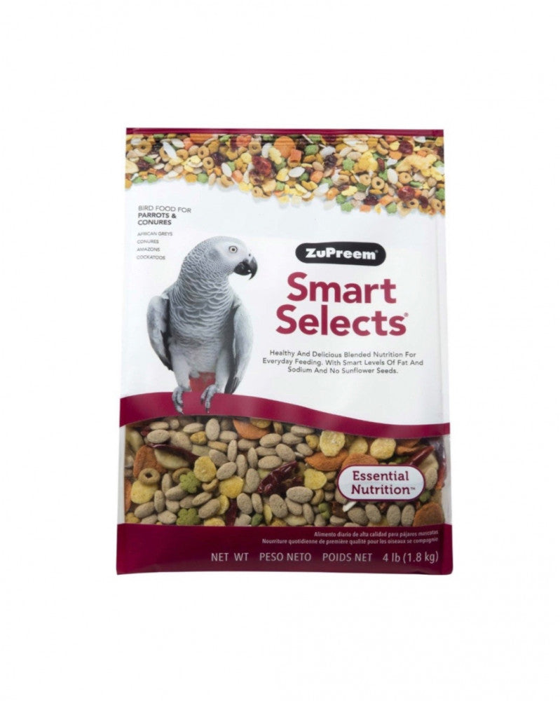 Zupreem - Smart Selects For Parrot & Conures - 1.8 KG