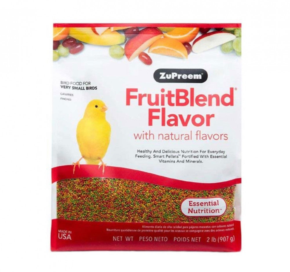 Zupreem - Fruit Blend Flavor For Very Small Birds - 4.5 KG