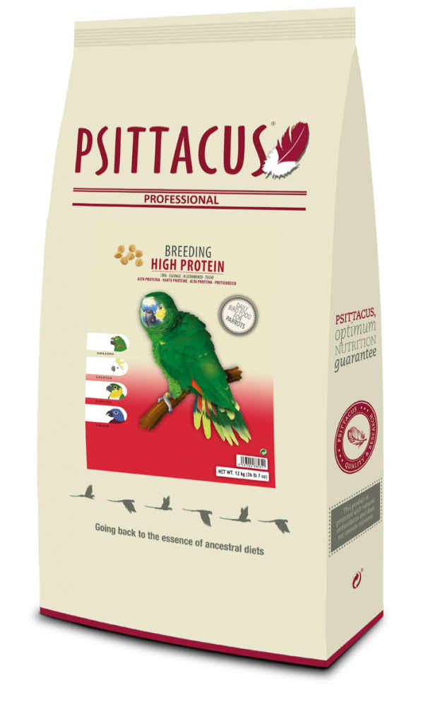 Psittacus - Breeding High Protein 12KG سيتاكوس غذاء يومي عالي البروتين للإنتاج