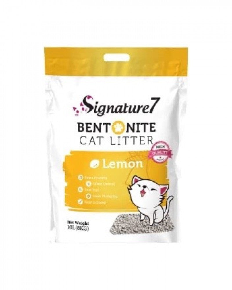 سيقنيتشر7 - رمل للقطط برائحة الليمون 8KG