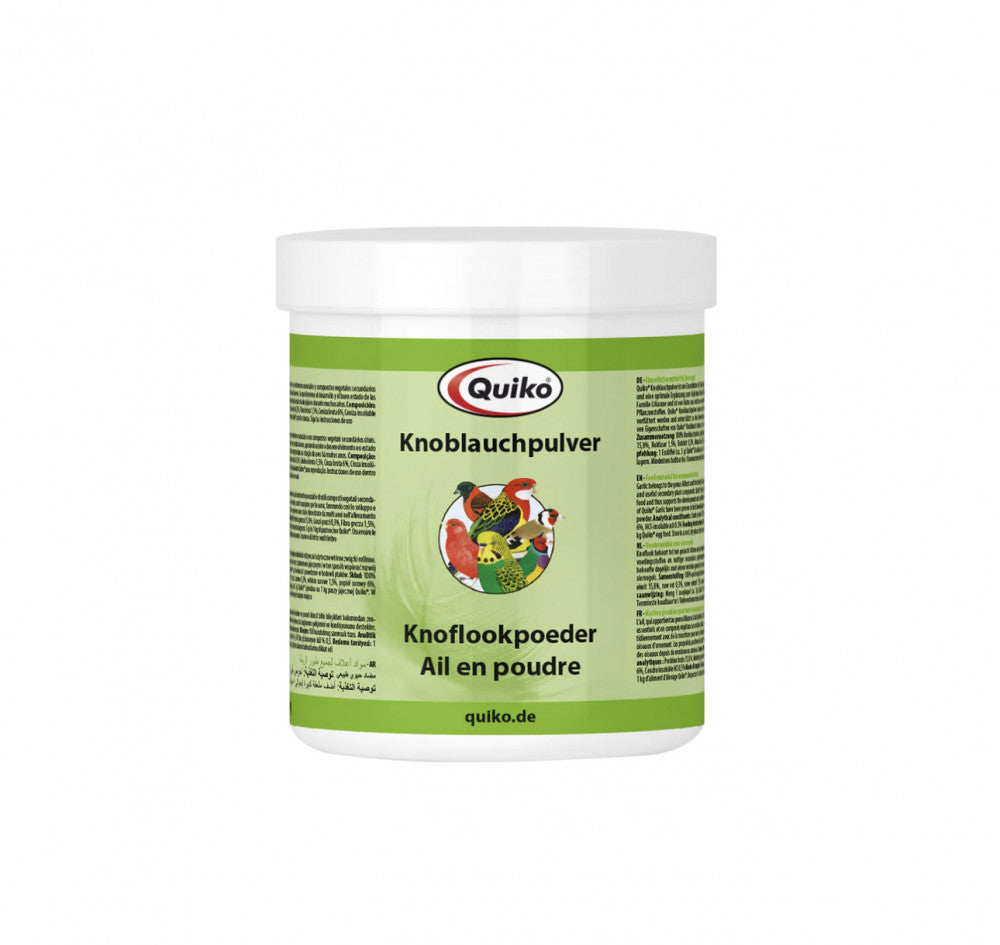 Quiko - Garlic Powder for Parrots and Birds 400g كويكو - بودرة الثوم للببغاءات والطيور