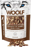 WOOLF - Triangle Of Rabbit And COD Complementary Snack For Dogs - 100g