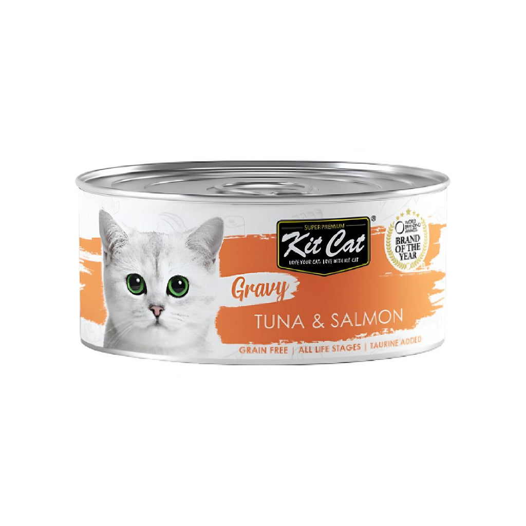 Kit Cat - Gravy With Tuna & Salmon - 70g