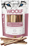 WOOLF - Long Chicken & COD Sandwich Complementary Snacks For Dogs - 100g