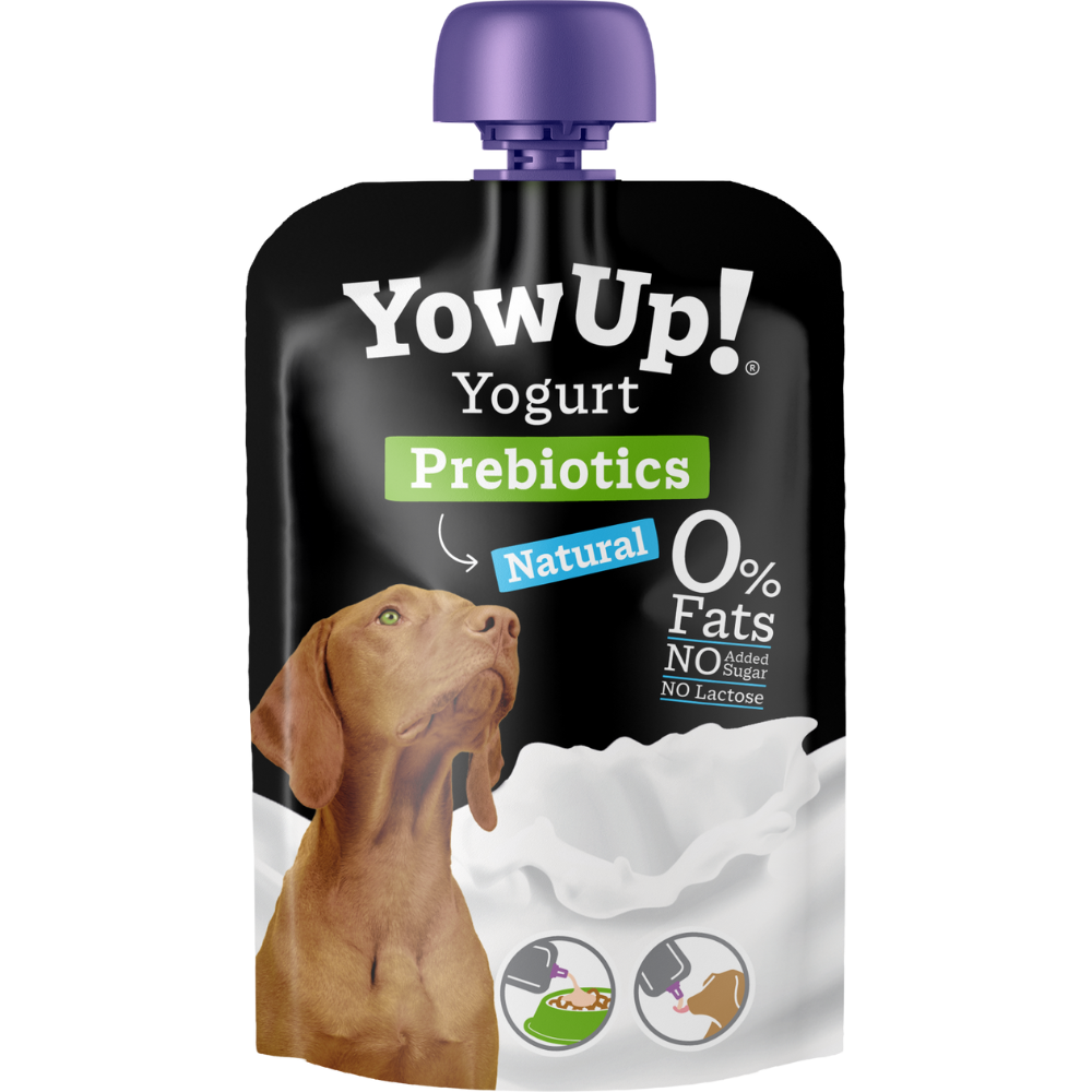 Yow Up - Natural Yogurt with Prebiotics Pouch For Dogs