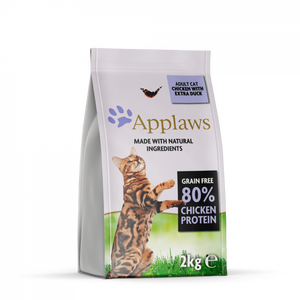 Applaws Dry Cat Food Chicken With Duck For Adult Cats - أبلاوز طعام جاف للقطط البالغة بالدجاج والبط